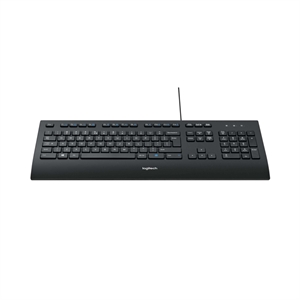 Logitech K280e toetsenbord / QWERTY / USB / zwart