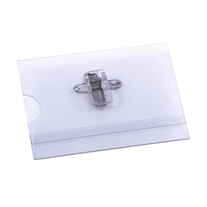 Europel naambadge met combiklem / 90 x 60 mm / 24 stuks