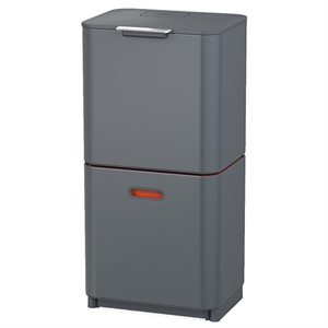 Joseph Joseph Intelligent Waste trio afvalemmer / donkergrijs / 2 x 30 liter