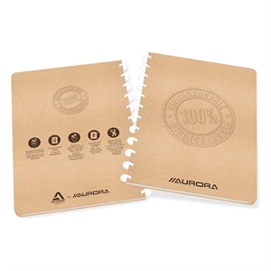Aurora 6011.150 Adoc Bio schrift / A4 / bruin / gelinieerd / 72 vel