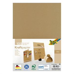 Folia kraftpapier / A4 / bruin / 100 vel
