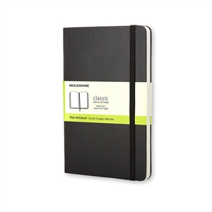 Moleskine IMQP062 large notitieboek / blanco / hardcover / zwart