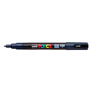 POSCA PC-3M verfmarker / marineblauw / ronde punt / 0,9 - 1,3 mm