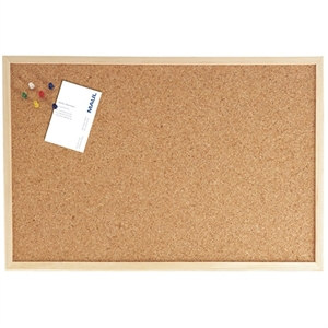 Maul 2706070 prikbord / houten frame / kurk
