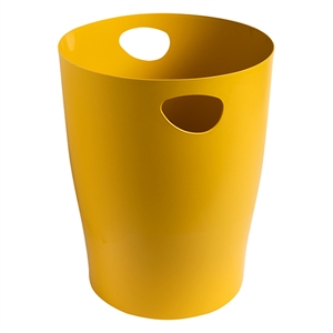 Exacompta 45308D Bee Blue papiermand | polypropyleen | saffraangeel | 15 liter