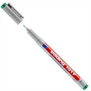 Edding 151F OHP marker / groen / ronde punt / 0,6 mm