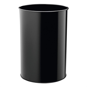 Durable 330301 vuilnisbak | metaal | zwart | 30 liter