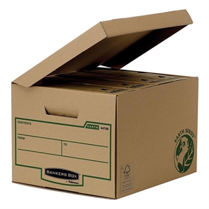 Fellowes Earth 4470809 archief en transportdoos / A4 plus / karton / 10 stuks