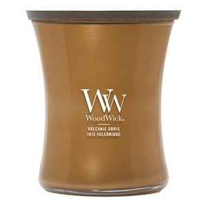 Woodwick Medium Hourglass geurkaars / Volcanic Orris / 275 gram