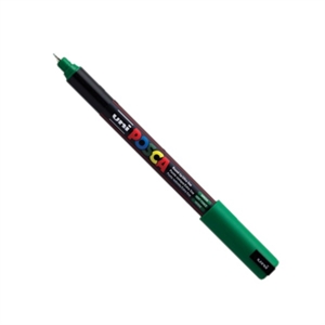 POSCA PC-1MR verfmarker | donkergroen | ronde punt | 0,7 mm