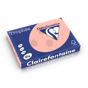Clairefontaine papier / perzik / A3 / 80 gr. / 500 vel