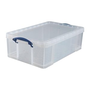 Really Useful Box opbergdoos / polypropyleen / transparant / 50 liter