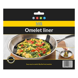 NoStik pan & omelet flip folie / herbruikbaar / 24 cm