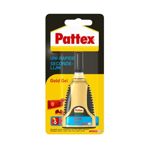 Pattex 1432562 Gold secondelijm gel tube / permanent / 3 gram
