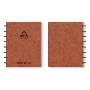 Aurora 3055.301 Adoc Business schrift / A5 / bruin / geruit / 72 vel