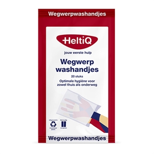 HeltiQ wegwerpwashandjes / 20 stuks