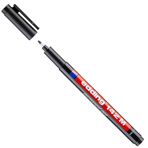 Edding 142M OHP marker / zwart / ronde punt / 1 mm