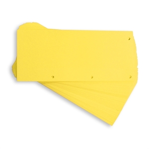 Oxford scheidingsstrook duo / geel / 105 x 240mm / 60 stuks