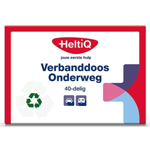 HeltiQ verbanddoos / onderweg / 40-delig
