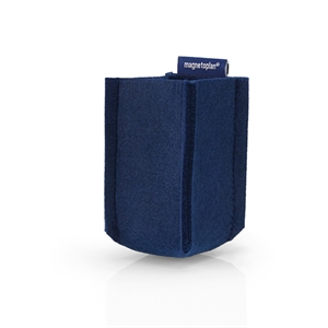 Magnetoplan ecoAware kleine accessoirehouder | magnetisch | vilt | blauw