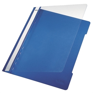 Leitz 41910035 snelhechter / A4 / pvc / blauw / 25 stuks