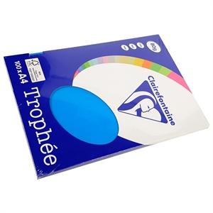 Clairefontaine papier / caraïbenblauw / A4 / 80 gr. / 100 vel