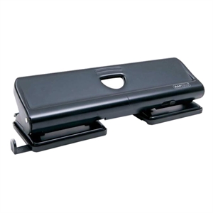 Rapesco 1054 720 perforator / metaal / zwart / 4-gaats / tot 22 vel