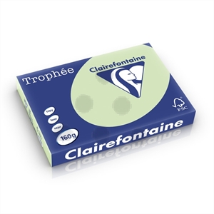 Clairefontaine papier / golfgroen / A3 / 160 gr. / 250 vel