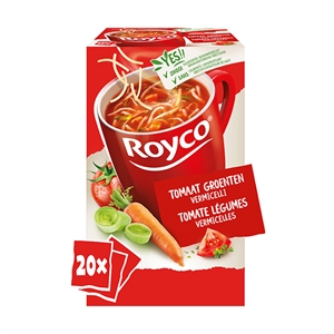 Royco Classic tomaat groenten vermicelli / 20 stuks
