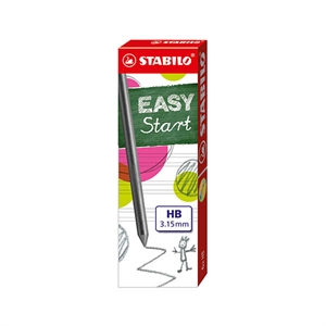 Stabilo Easy Ergo vulpotlood navulling / blauw / 6 stuks