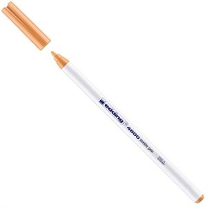 Edding 4600 textielmarker / lichtoranje / ronde punt / 1 mm