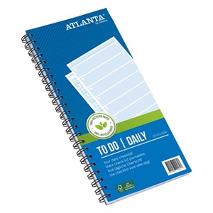 Atlanta things to do today / dagplanner / blauw / 125 vellen