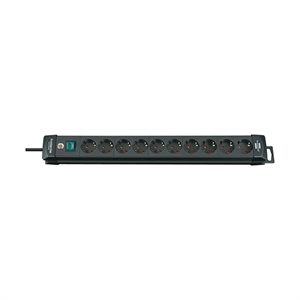 Brennenstuhl 1951100100 Premium-Line stekkerdoos / 10 stopcontacten / met schakelaar / 3 meter / zwart