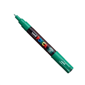 POSCA PC-1MC verfmarker / donkergroen / conische punt / 0,7 - 1 mm