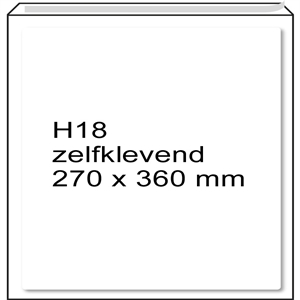 Raadhuis luchtkussen envelop / zelfklevend / H18 / 270mm x 360mm / 5 stuks