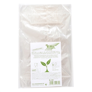 Folia cadeauzakjes / bio-cellofaan / 145 x 235 mm / 10 stuks