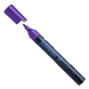 Schneider Maxx 230 permanent marker / paars / ronde punt / 1-3 mm