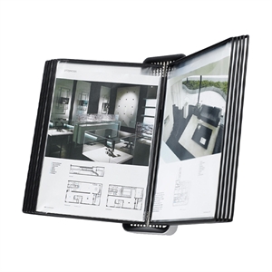 Tarifold 714507 VEO zichtmappen / display wandmodule / A4 / zwart / 10 stuks