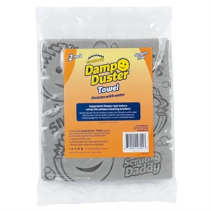 Scrub Daddy / Damp Duster Towel grijs / 2 stuks