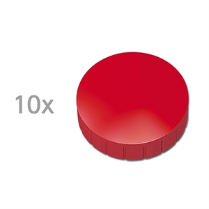 Maul magneten / rood / 15 mm / 10 stuks