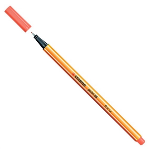Stabilo fineliner point 88 / abrikoos / 0,4 mm