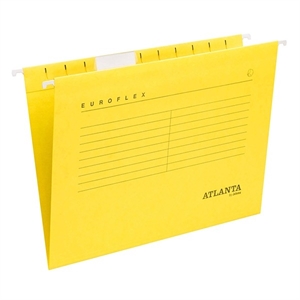 Atlanta Euroflex verticale hangmap / A4 / V-bodem / geel / 25 stuks