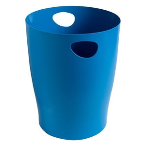 Exacompta 45384D Bee Blue papiermand / polypropyleen / turquoise / 15 liter