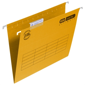 Elba 100331097 Verticfile Ultimate hangmappen / A4 / V-bodem / geel / 25 stuks