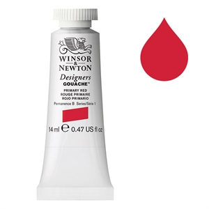 Winsor & Newton 0605524 Designers gouache 524 / primairy red / 14 ml