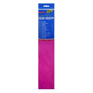 Folia crêpepapier / 250 x 50 cm / donkerroze