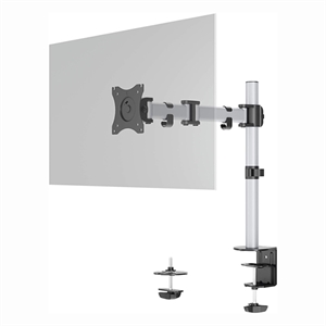Durable 509423 Select monitorarm / 1 monitor / tot 27 inch / zilver / tot 8 kilo