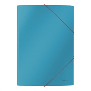 Leitz 30020061 Cosy 3-klepsmap / A4 / karton / sereen blauw / 150 vel / 1 stuk