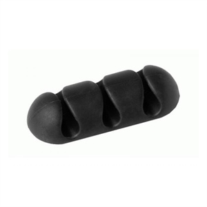 Durable 5039-37 Cavoline clip 3 / kabelhouder / kunststof / grafiet / 2 stuks