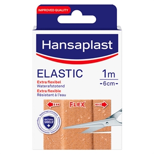 Hansaplast pleisters / Elastic / 1 m x 6 cm